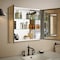 Kohler Aluminum Two-Door Medicine Cabinet With Mirrored Doors, Beveled Edges 30"Wx26"H CB-CLC3026FS - alternate 3
